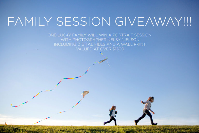 Family Portrait Session Giveaway!!