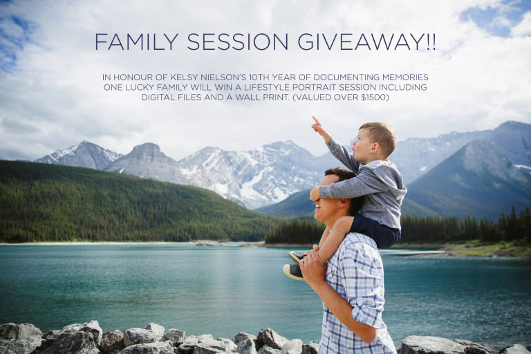 Family Session Giveaway- Edmonton Family Photography