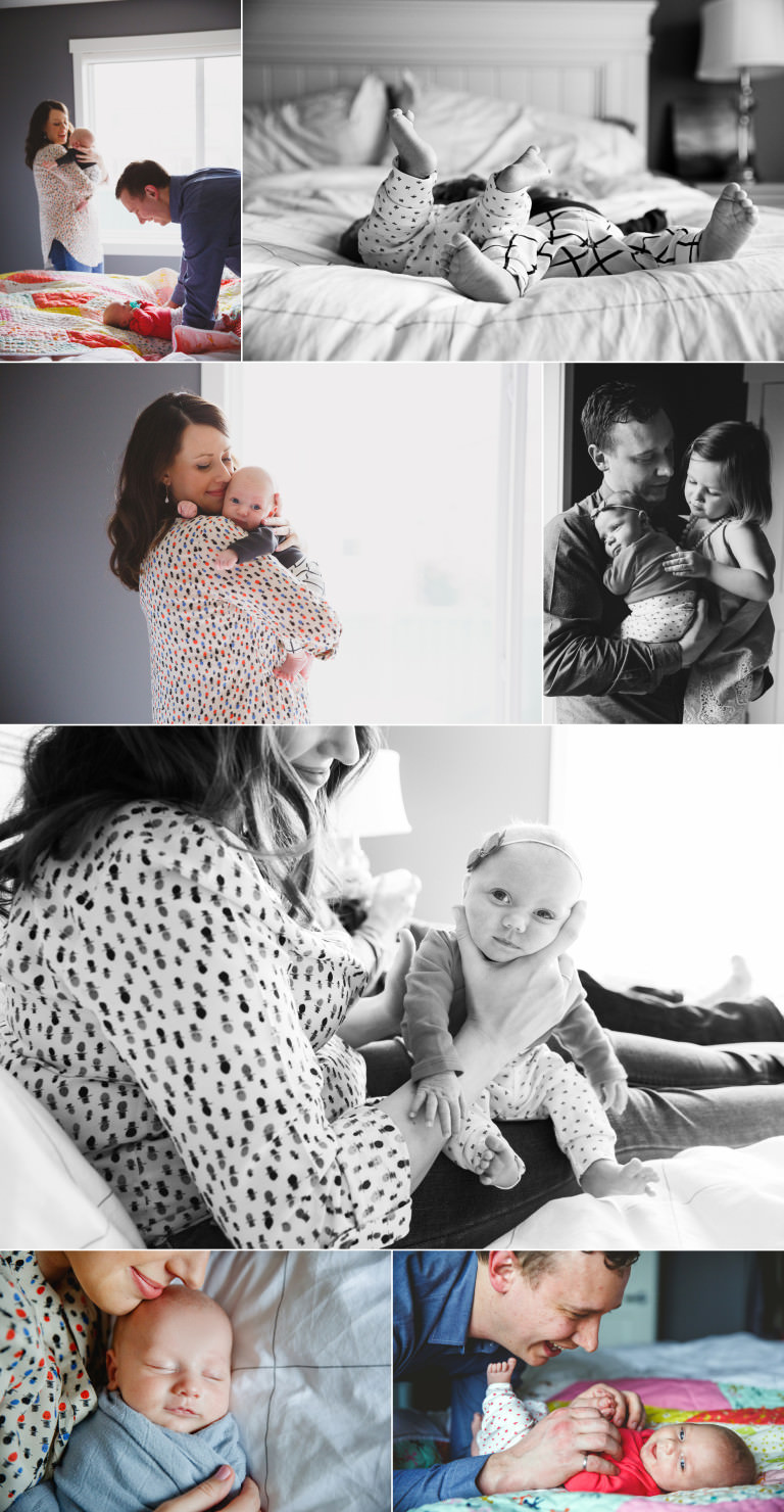 Nate and Charlotte- Edmonton Newborn Photography