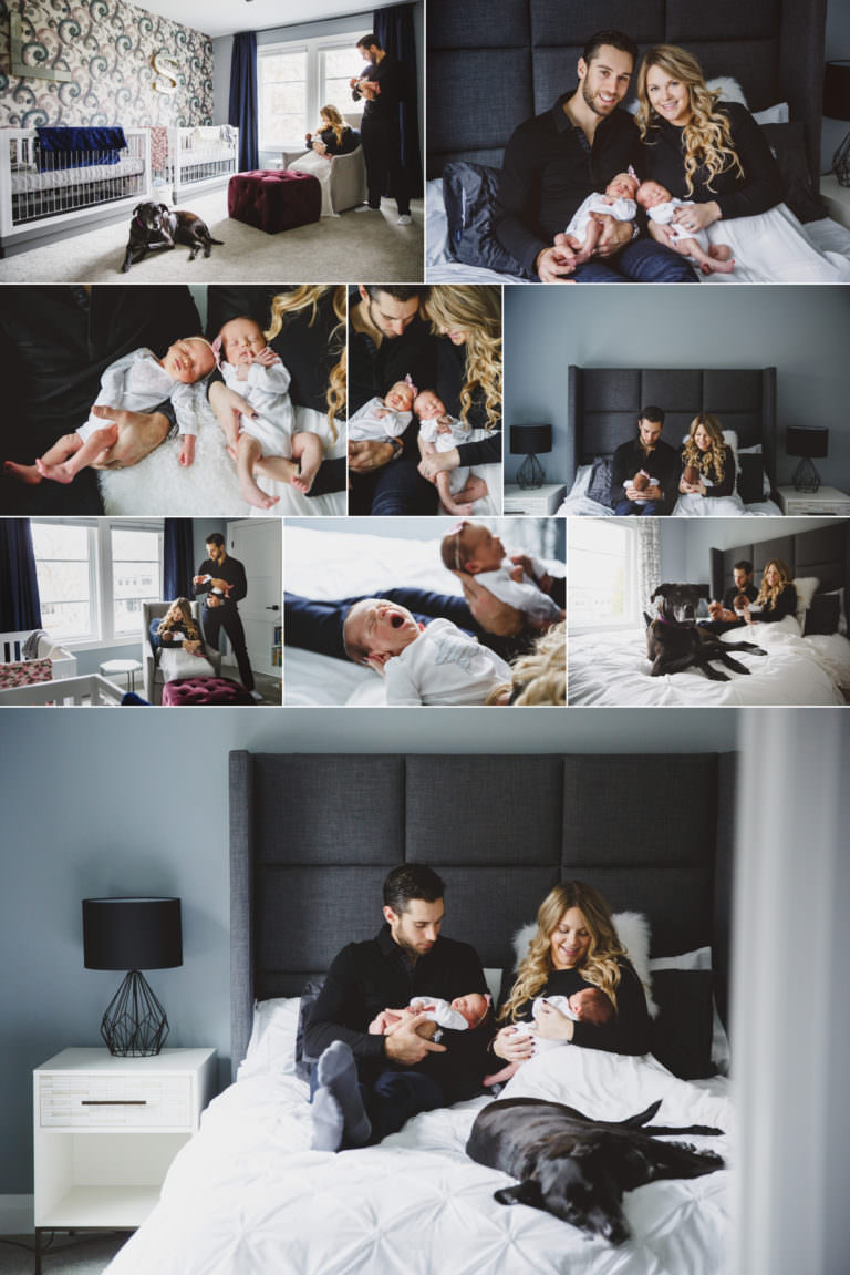 Talbot Twins- Edmonton Newborn Photography
