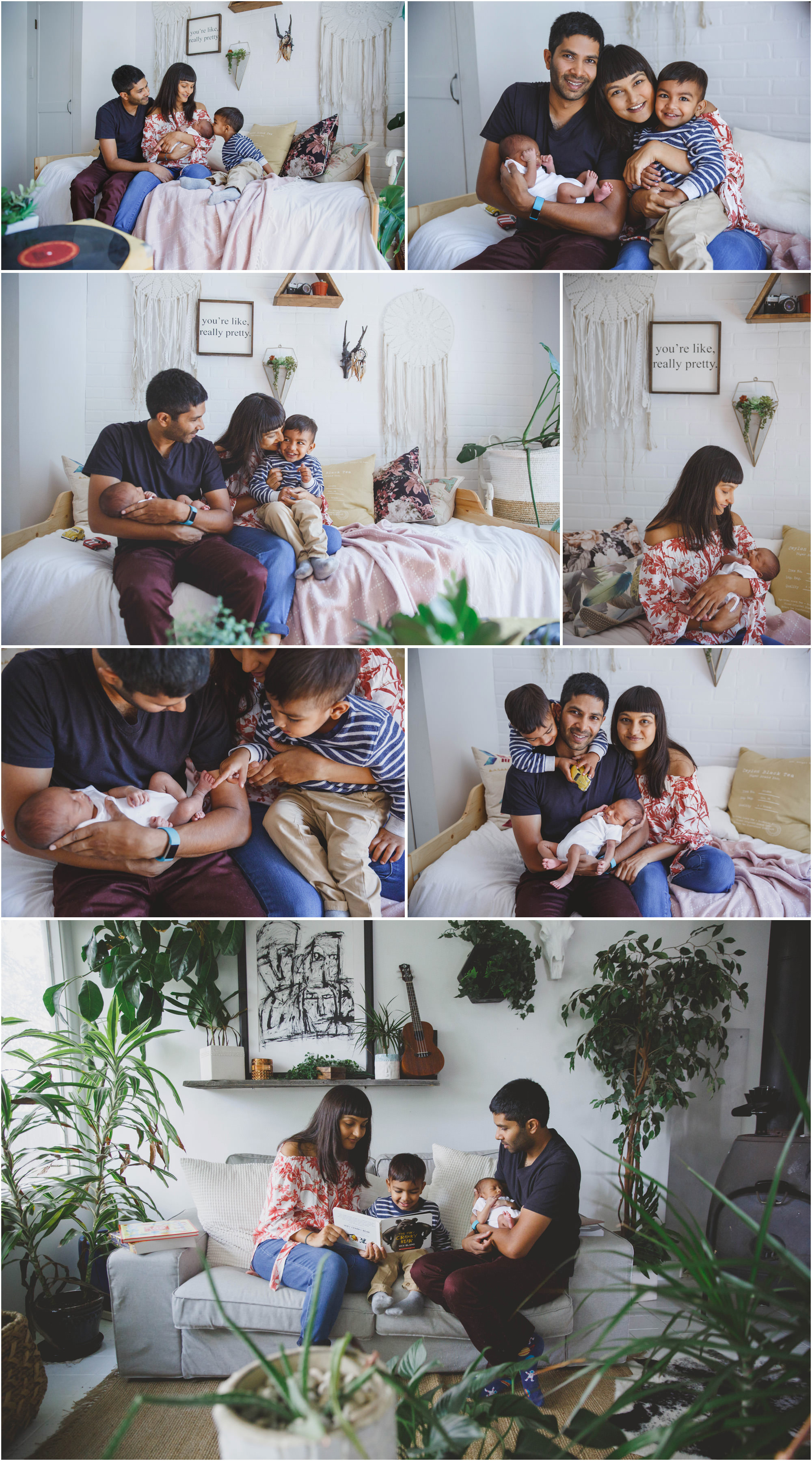 In-Home Family Portrait Sessions