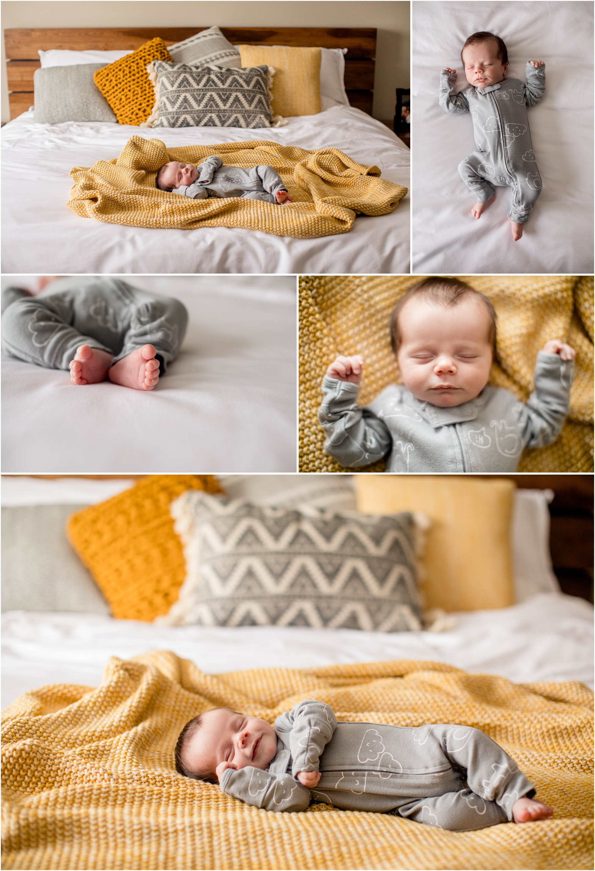 At Home Edmonton Newborn Lifestyle Family Session