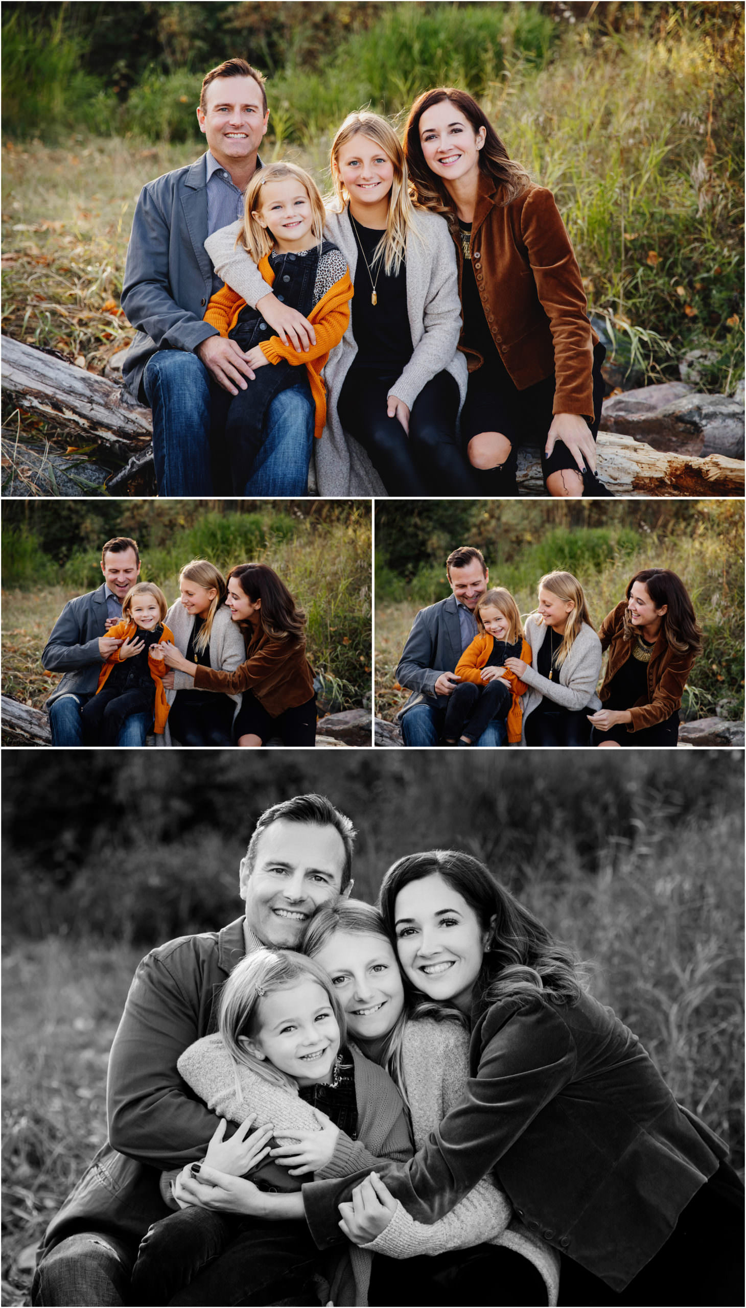 Fall Family Photography in MacTaggart Sanctuary in Edmonton