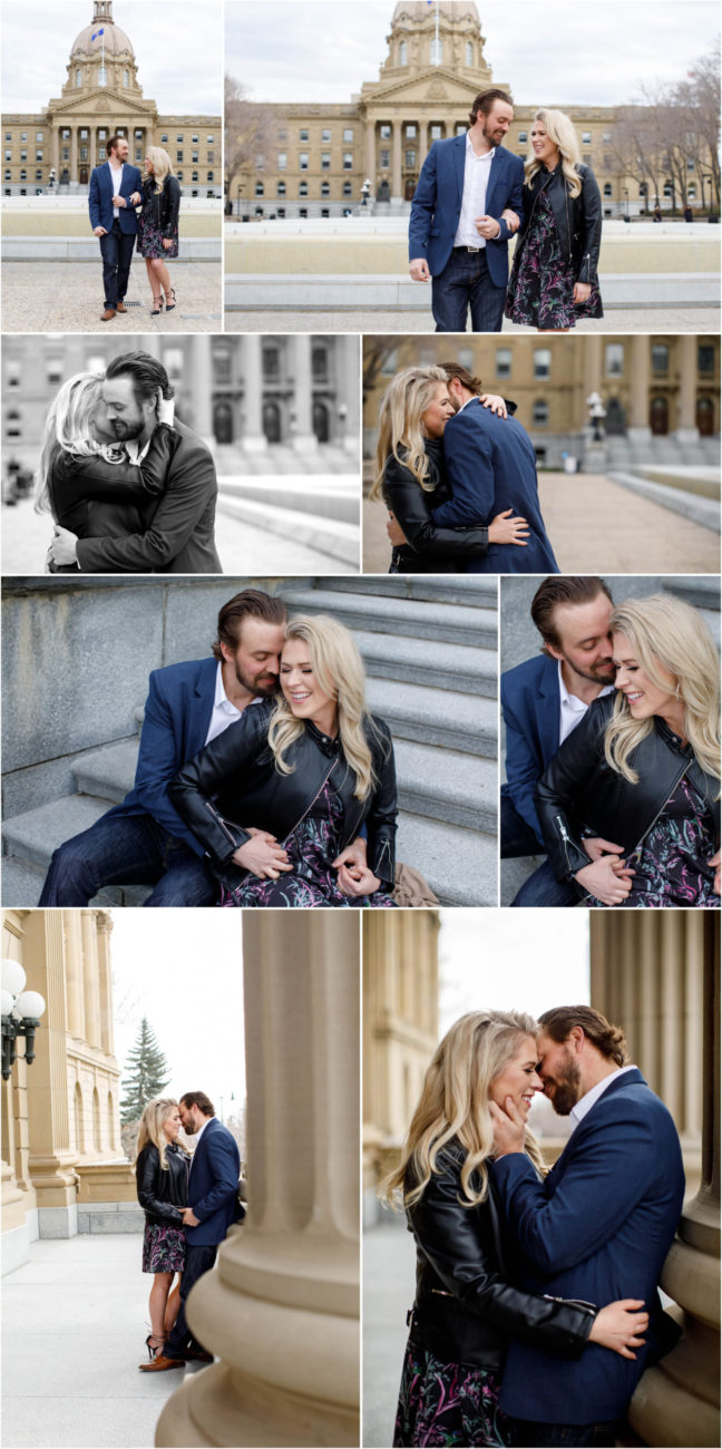 Downtown Edmonton Engagement session