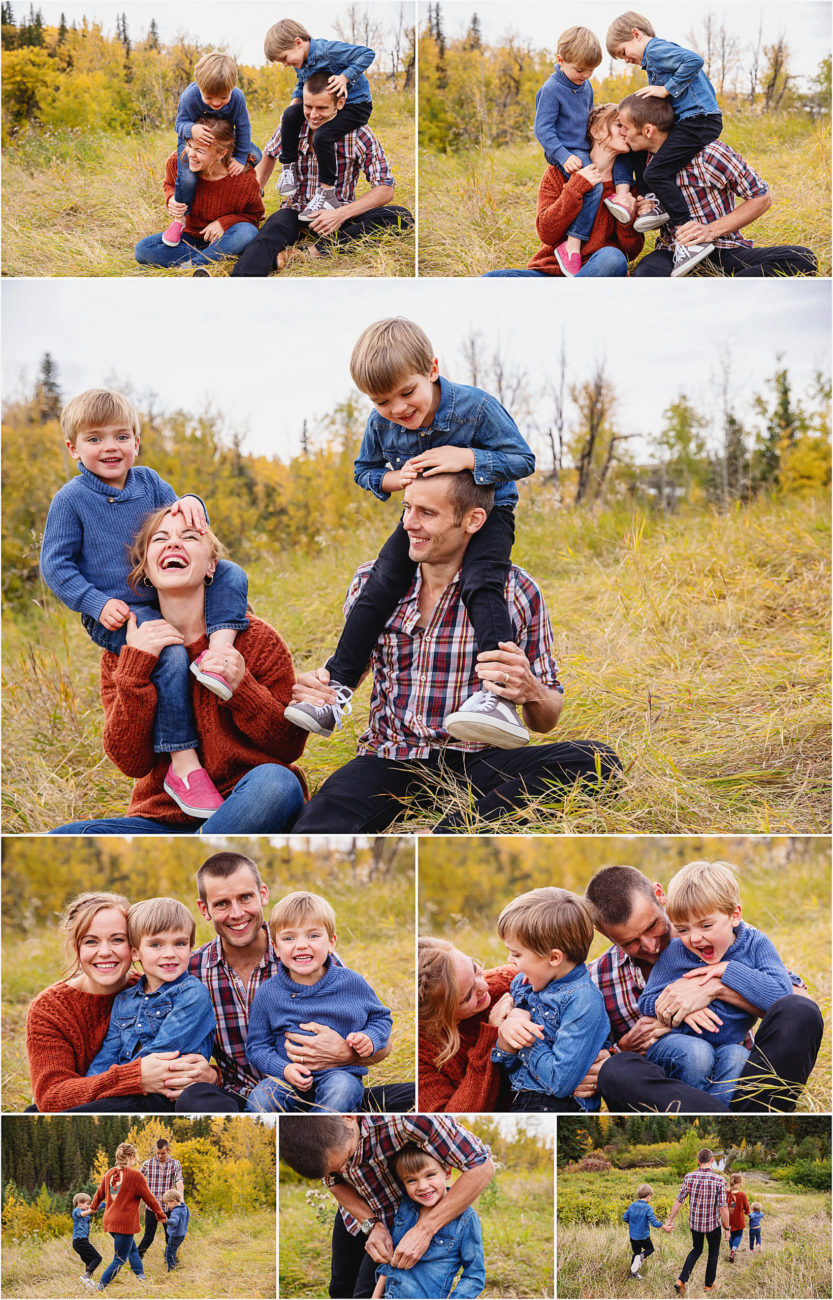 Outdoor Edmonton Lifestyle Family Session