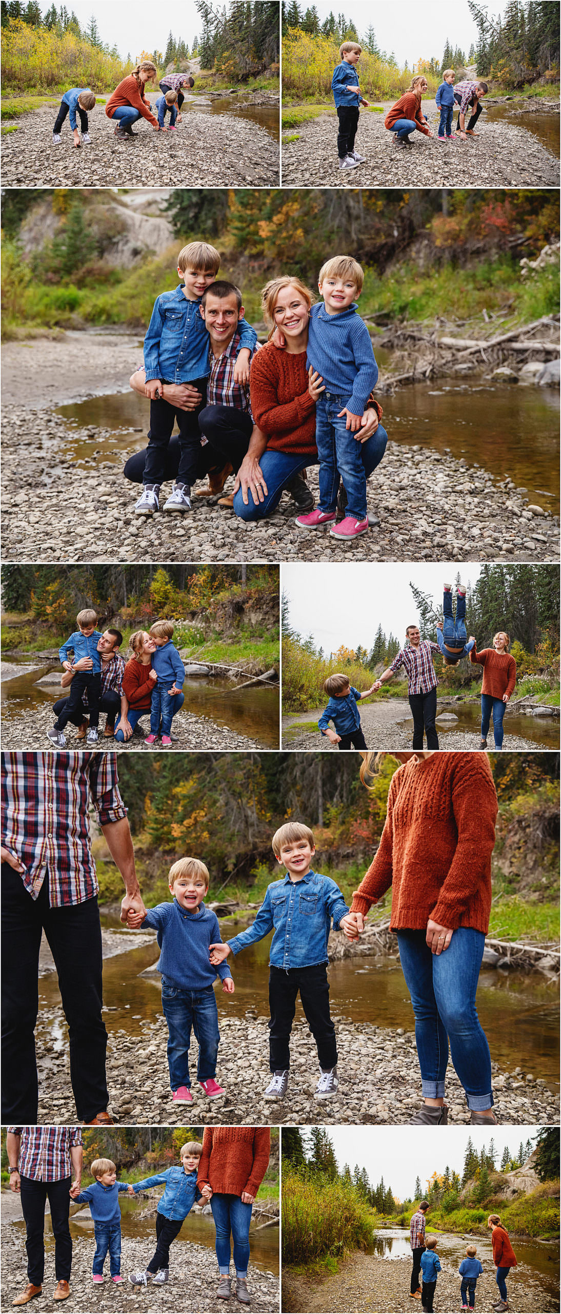 Outdoor Edmonton Lifestyle Family Session