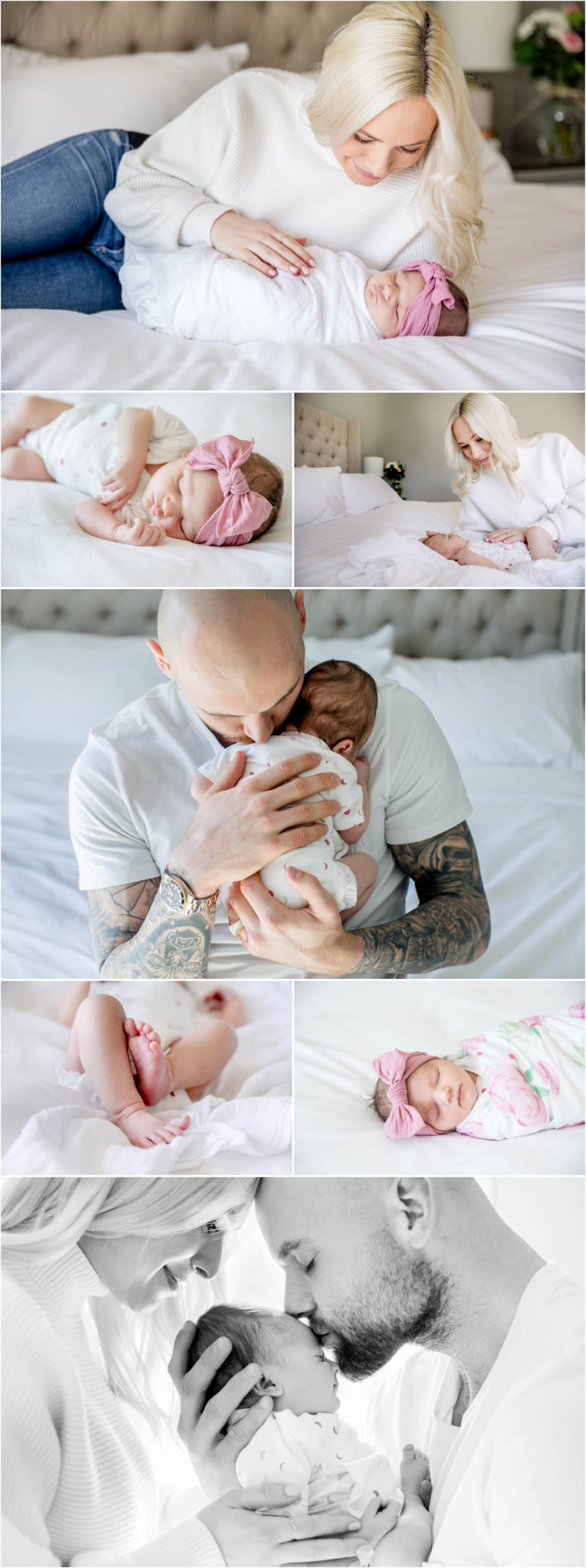 Lifestyle Newborn Posing Ideas