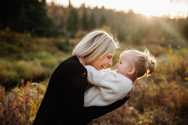 fall family photography at MacTaggart sancutary