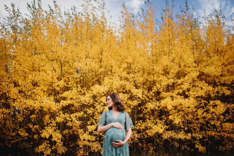 Fall Maternity Portrait Session