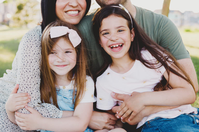 Family Photography at home in Edmonton