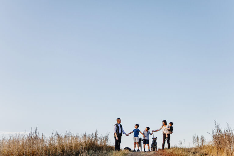 Family Portraits at Terwillegar Dog Park in Edmonton