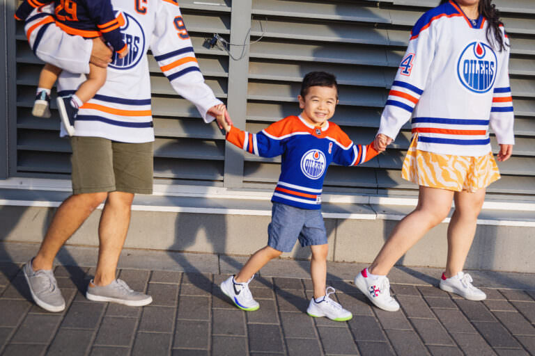 Family Photography at the Alberta Legislature and Rodger’s Place