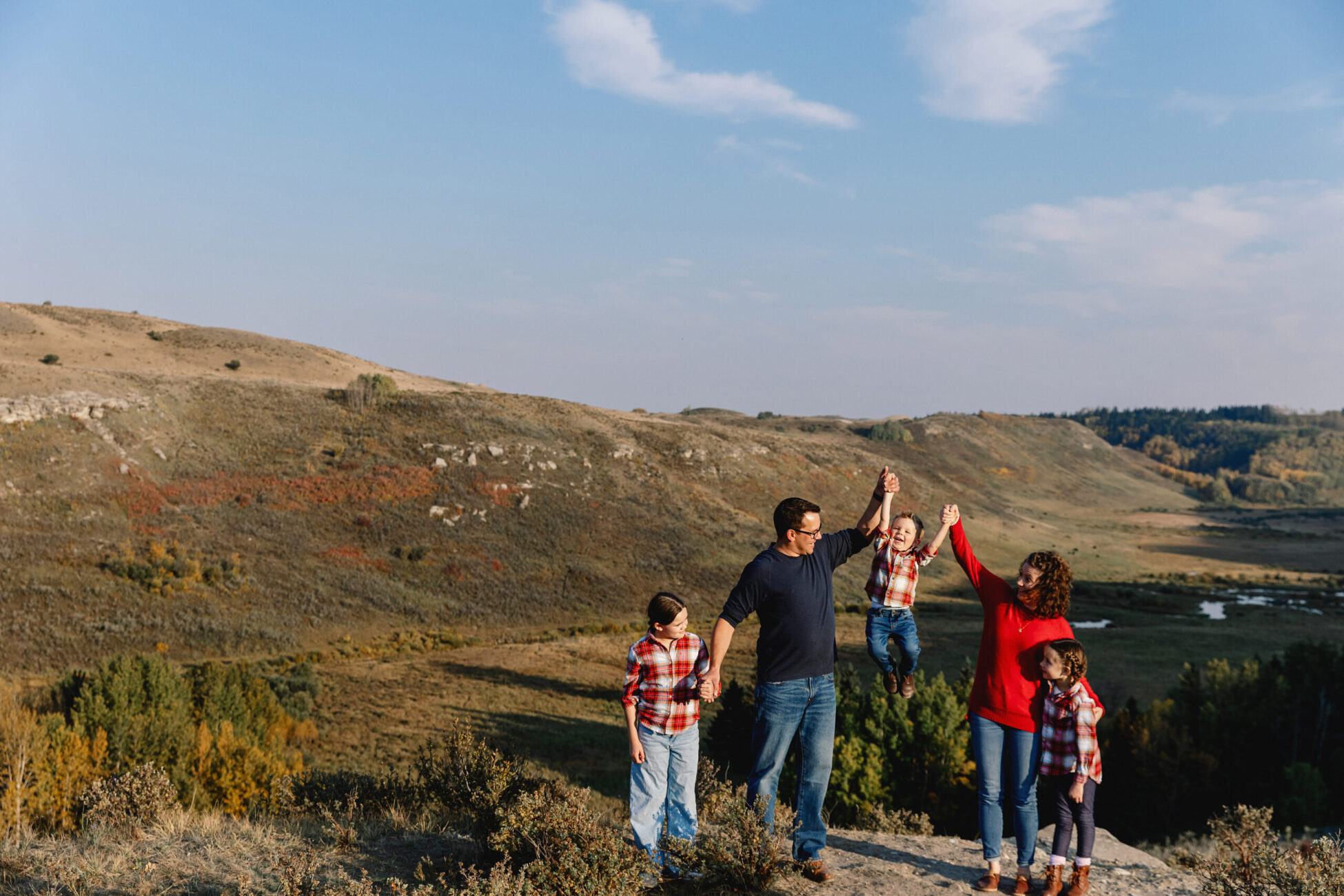 edmonton photographer at big hill springs